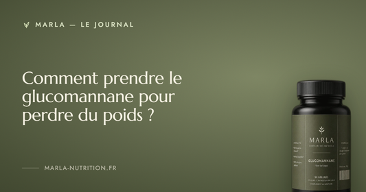 Comment prendre le glucomannane pour perdre du poids ? — Marla, le journal du glucomannane de konjac