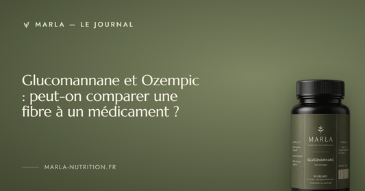 Glucomannane et Ozempic : peut-on comparer une fibre à un médicament ? — Marla, le journal du glucomannane de konjac