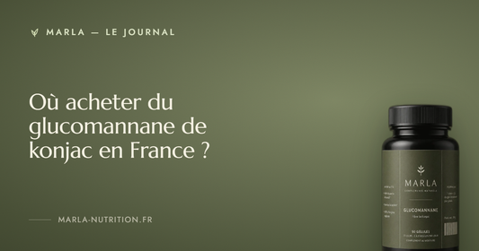 Où acheter du glucomannane de konjac en France ? — Marla, le journal du glucomannane de konjac