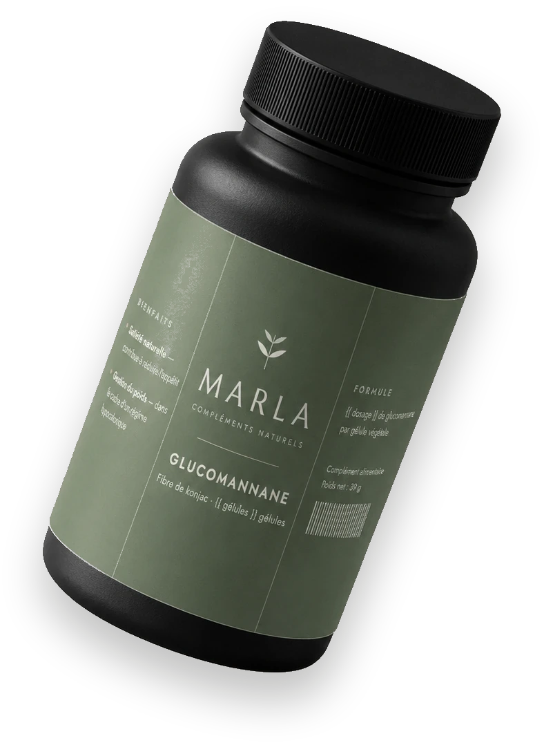 Pot de gélules Marla Glucomannane